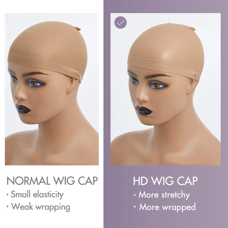 10pcs Stretchy HD Breathable Wig Caps with Non-Slip Elastic Band for Lace Frontal Wigs - Image 3