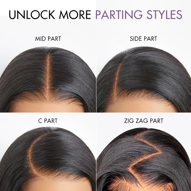 Luvme All-Day Comfort 250% Density Glueless 7x6 Closure HD Lace Loose Body Wave Long Wig Pre-Cut Lace - Image 7