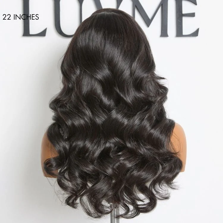 Luvme All-Day Comfort™ Wig 180% Density Butterfly Cut Layered Loose Body Wave Glueless 7x6 Closure HD Lace Human Hair Wig Pre-Cut Lace - Image 10