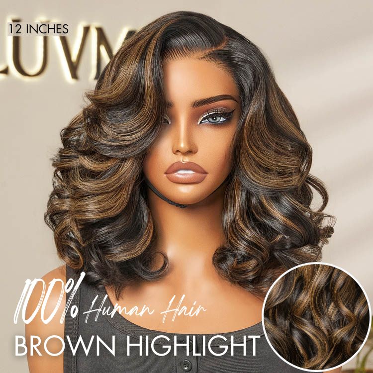 Luvme All-Day Comfort™ Wig 200% Density Voluminous Loose Body Wave Glueless Minimalist HD Lace Wig Pre-Cut Lace - Image 11