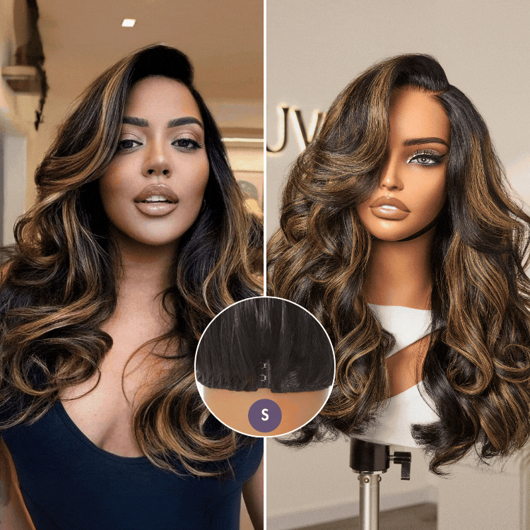 Luvme All-Day Comfort™ Wig 200% Density Voluminous Loose Body Wave Glueless Minimalist HD Lace Wig Pre-Cut Lace - Image 16