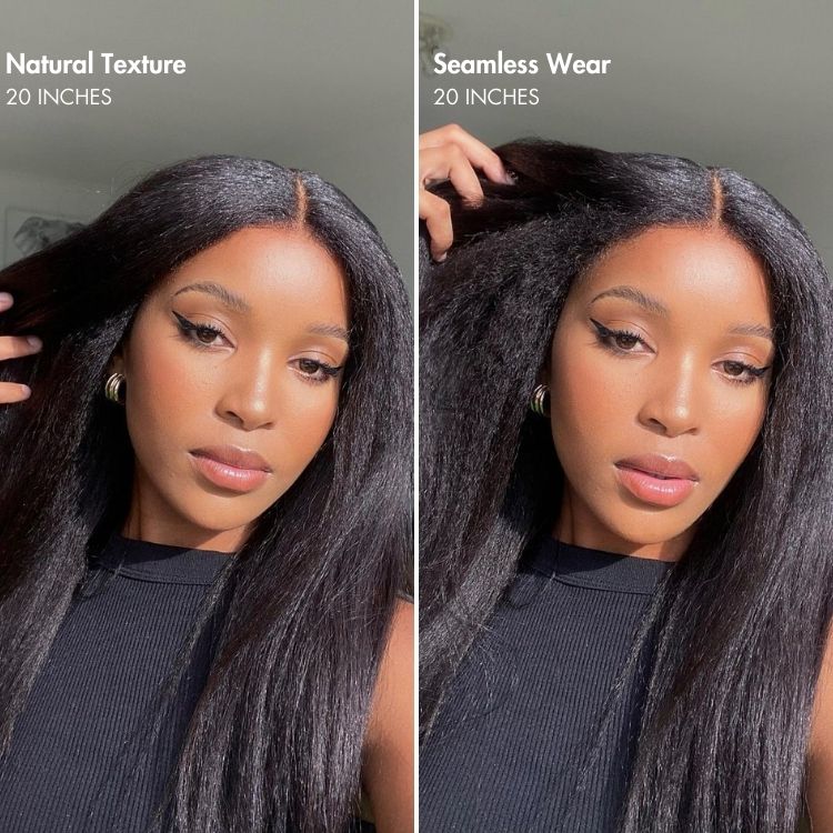 New Customers Only | Body Wave / Straight / Kinky / Deep Wave Human Hair U Part Wig - Image 16