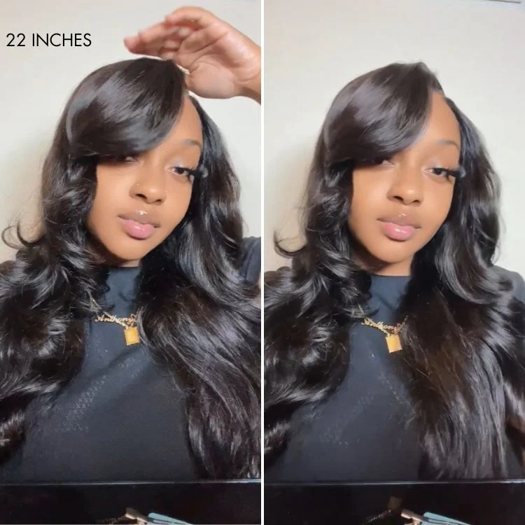 New Customers Only | Luvme All-Day Comfort™ Wig Layered Loose Body Wave Glueless 7x6 Closure HD Lace Human Hair Long Wig Pre-Cut Lace - Image 8