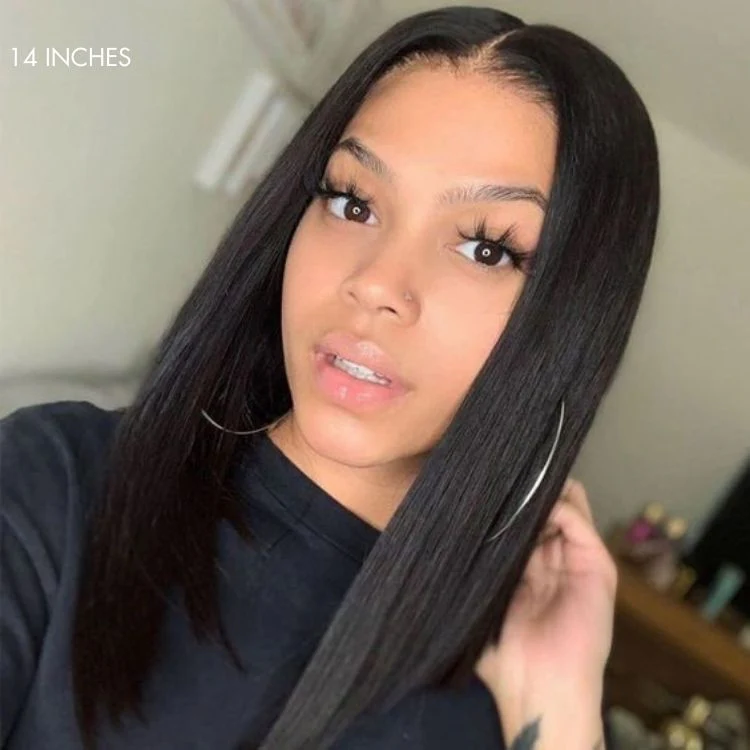 New Customers Only | PreMax Wigs - Luvme Hair Body Wave / Straight Glueless 13x4 Frontal Lace Long Wig Pre-Cut Lace - Image 8