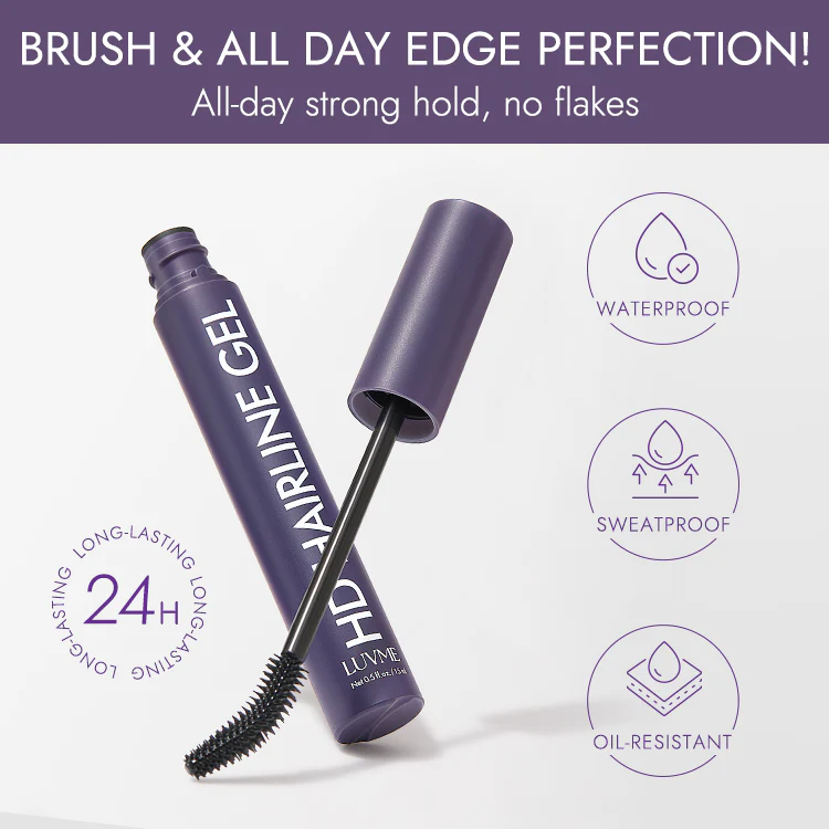 US Only | Hairline Styling Gel, All-Day Strong Hold for Baby Hairs, Edges & Flyaways - Image 5