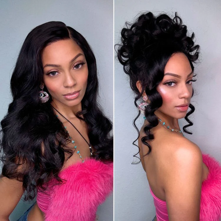 PreMax Wigs | 360 Lace Super Natural Hairline Loose Body Wave Free Part 180% Density Wig Pre-Cut Lace - US Only - Image 6