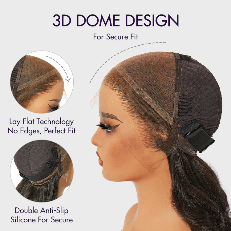 PreMax Wigs - Nature Max Yaki Straight Ear-to-ear 13x6 Frontal HD Lace Glueless Wig 100% Human Hair - Image 9