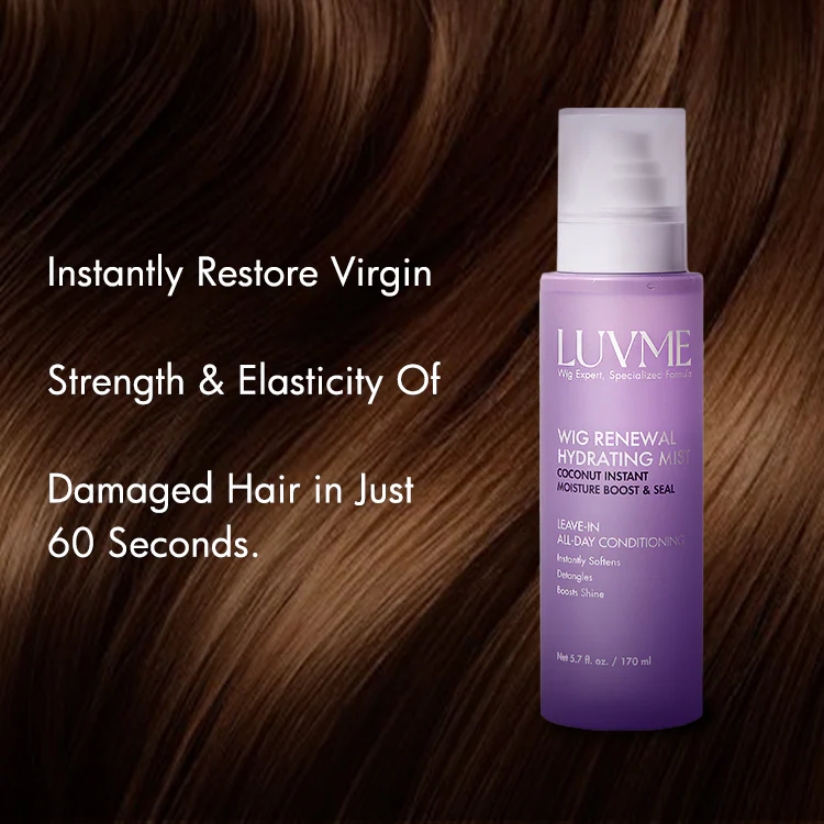 US Only | Wig Renewal Hydrating Mist, Leave-in Conditioning, All-day Hydration | Add-on Item - Image 3