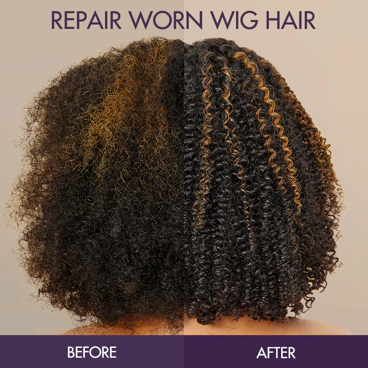 US Only | Wig Renewal Hair Oil, Repairs Dry & Damaged Hair, Boosts Shine, Controls Frizz - Image 3