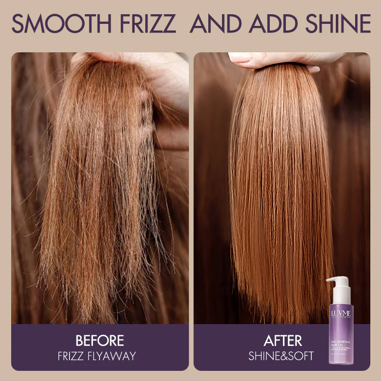 US Only | Wig Renewal Hair Oil, Repairs Dry & Damaged Hair, Boosts Shine, Controls Frizz - Image 4